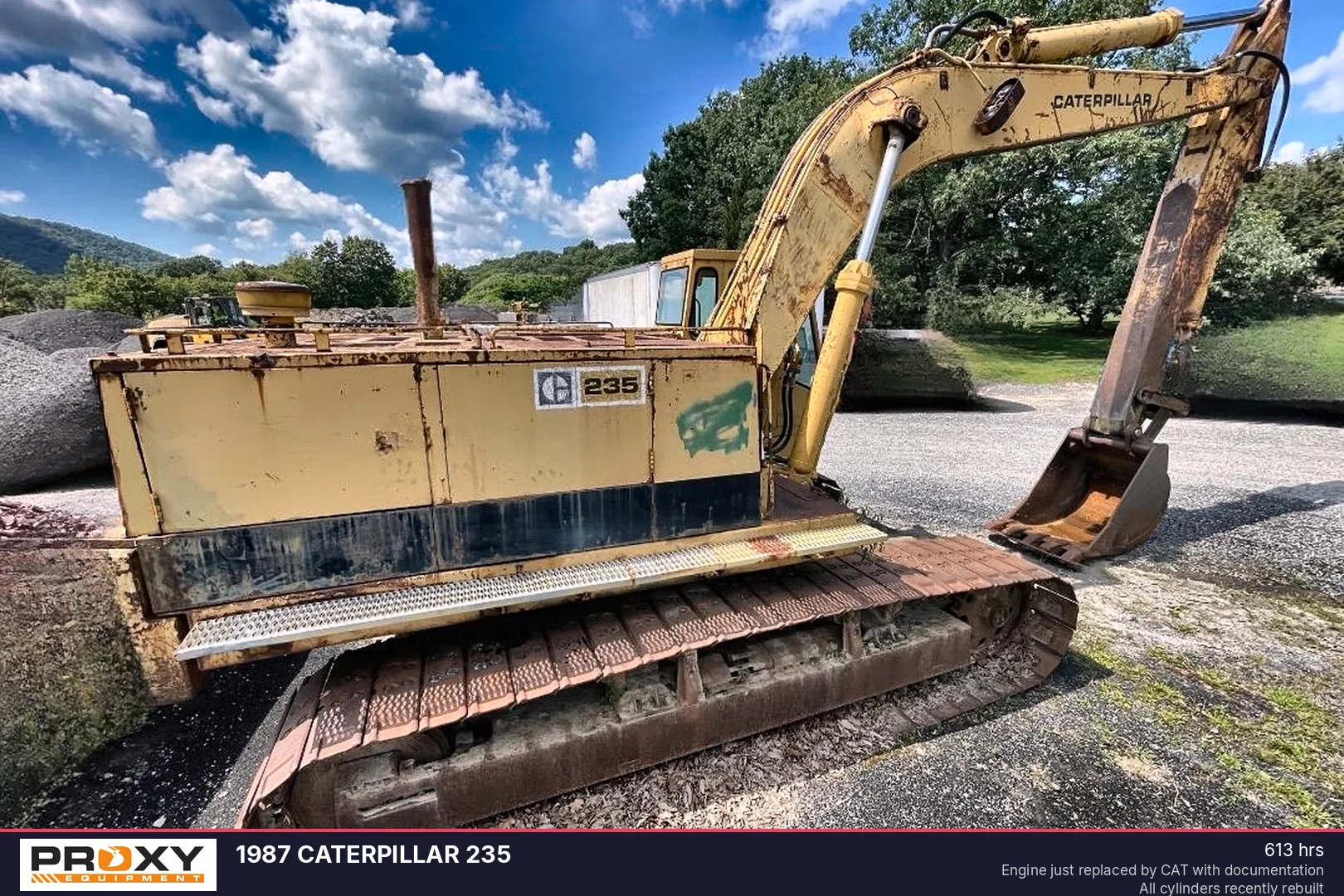 1987 CATERPILLAR 235 - view 4 of 40