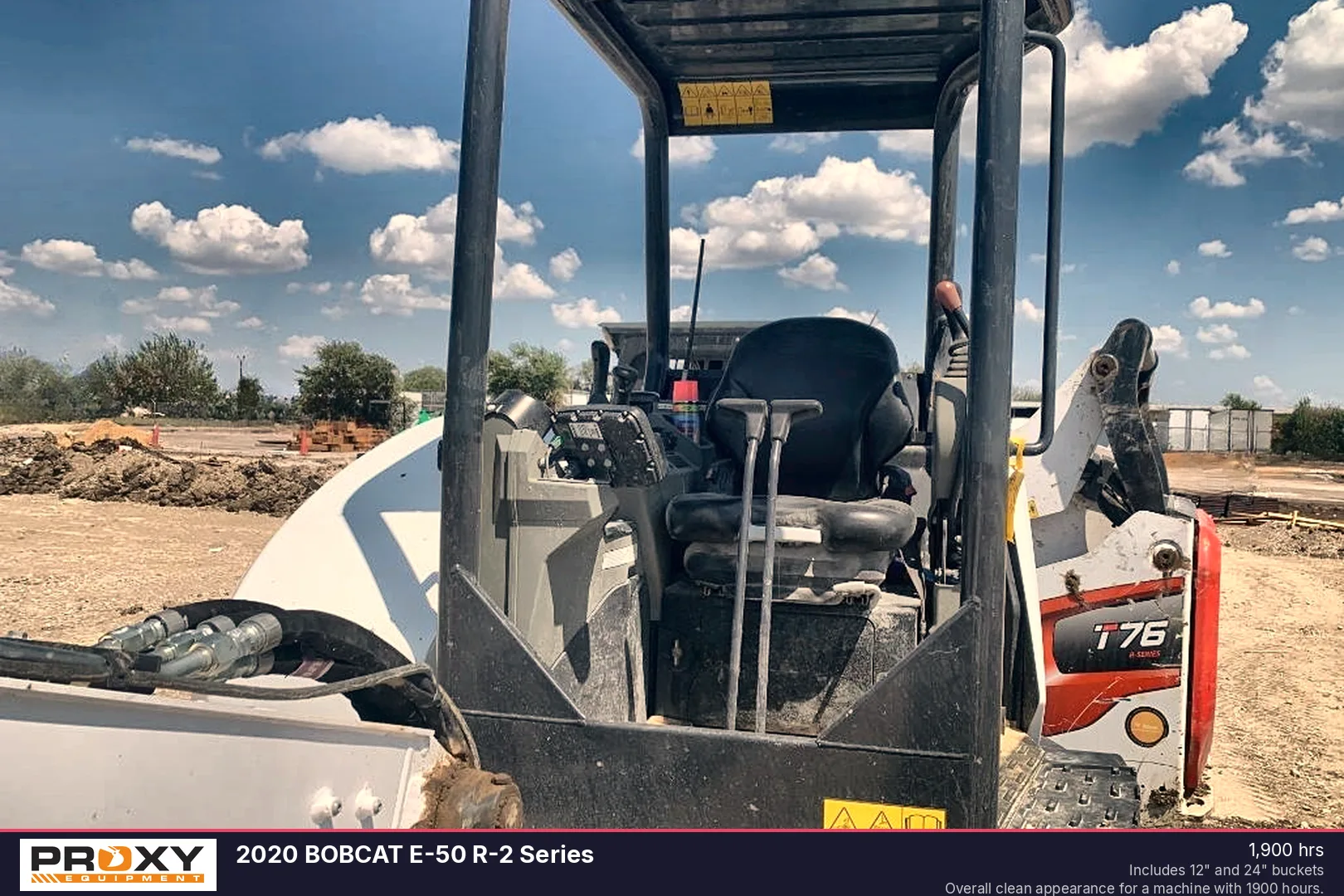 2020 BOBCAT E-50 R-2 Series - view 3 of 18