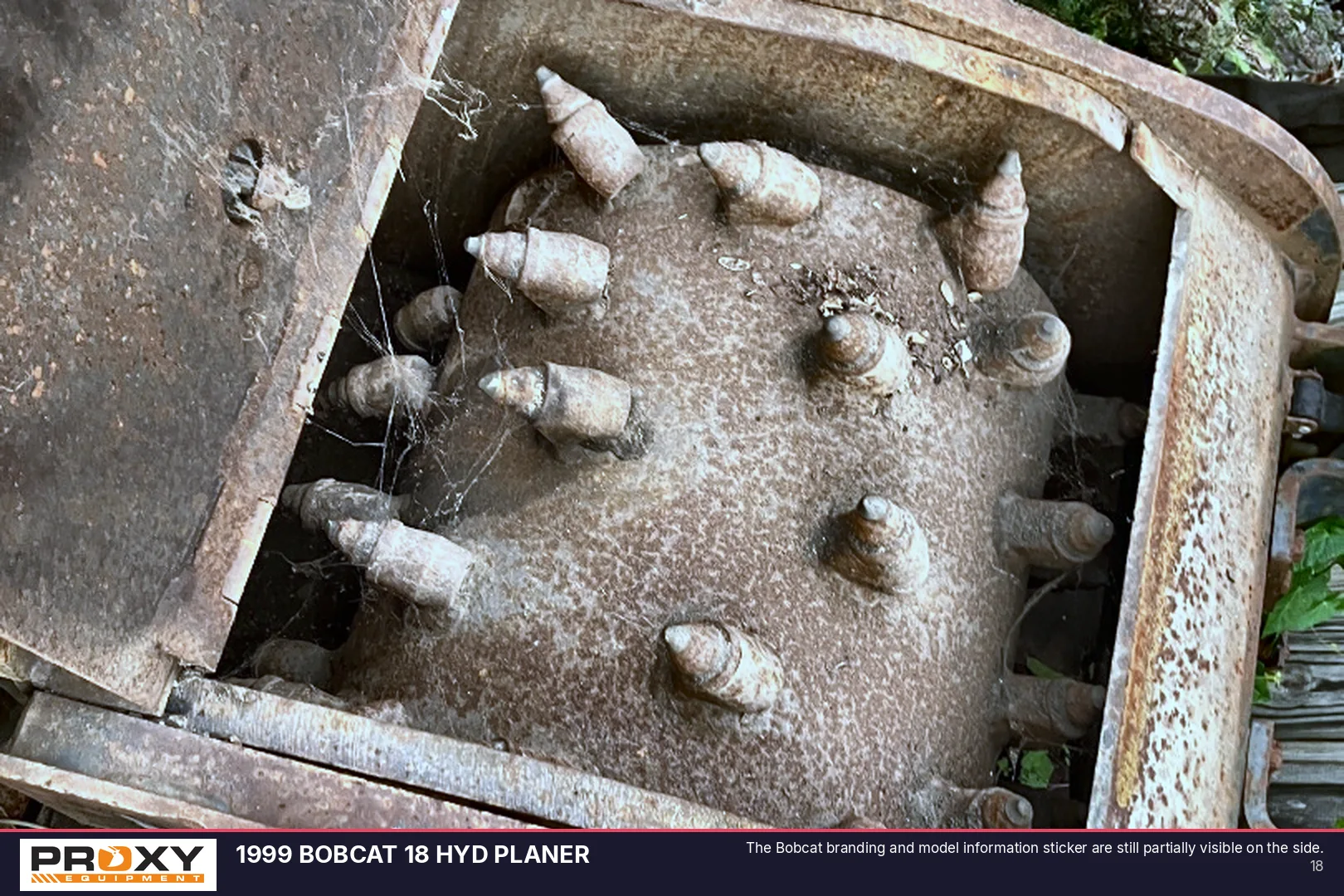 1999 BOBCAT 18 HYD PLANER - view 1 of 23