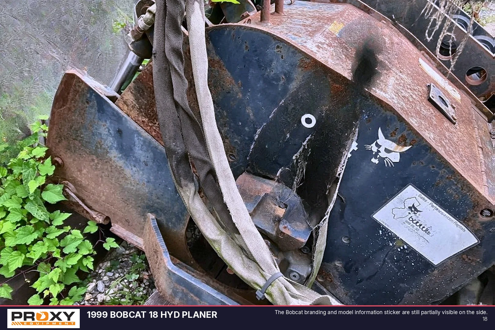 1999 BOBCAT 18 HYD PLANER - view 4 of 23
