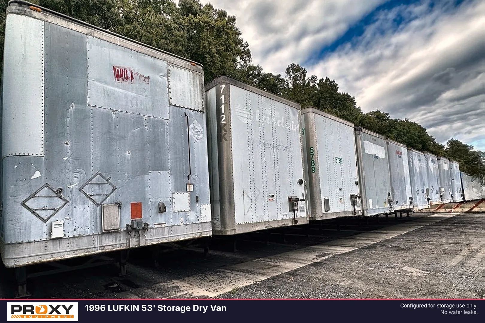 1996 LUFKIN 53' Storage Dry Van - view 1 of 22