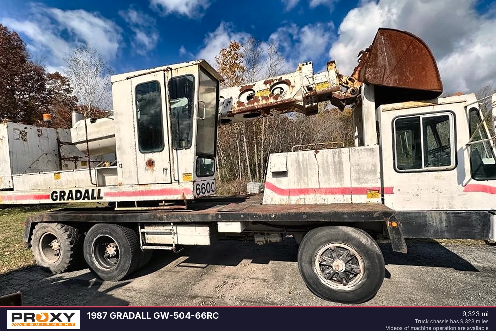 1987 GRADALL GW-504-66RC - view 1 of 46