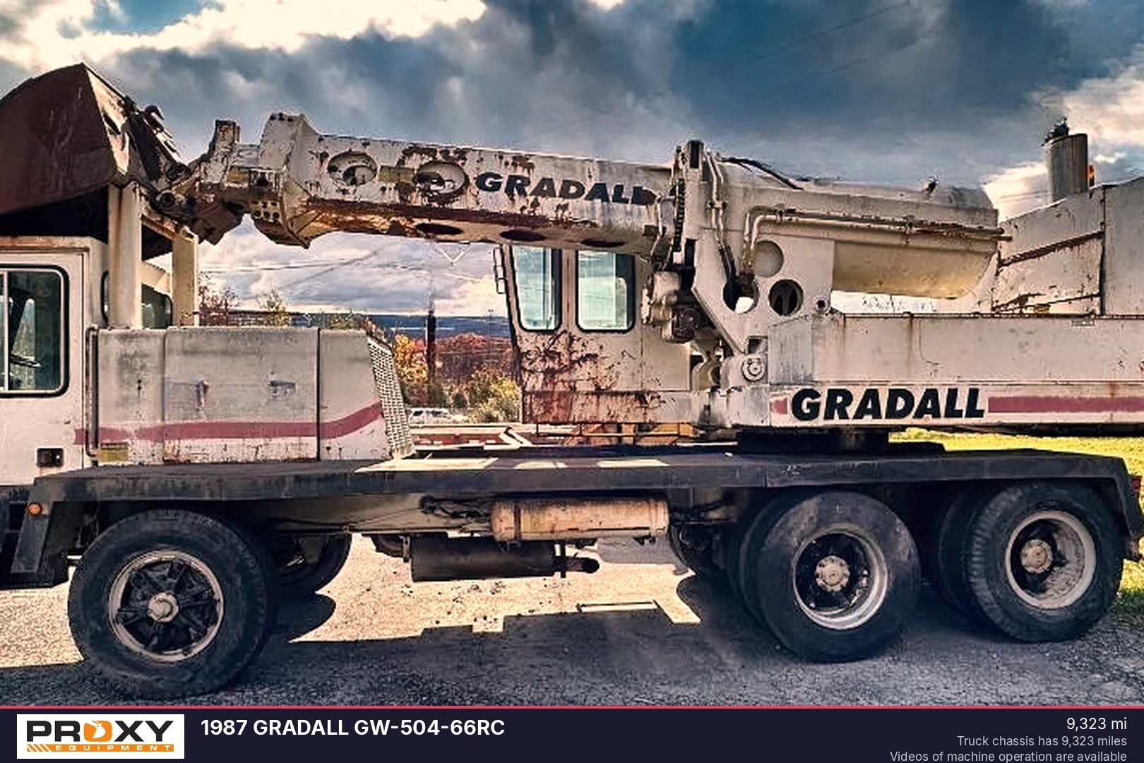 1987 GRADALL GW-504-66RC - view 2 of 46