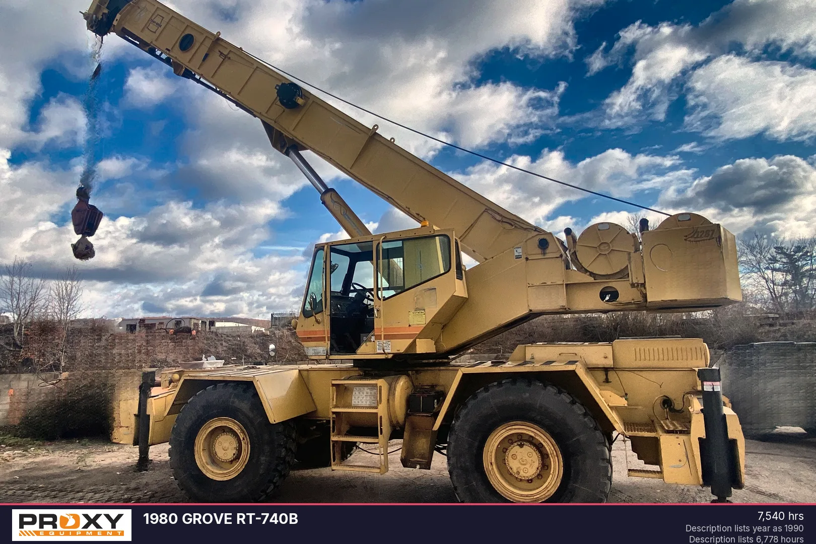 1980 GROVE RT-740B - view 1 of 25