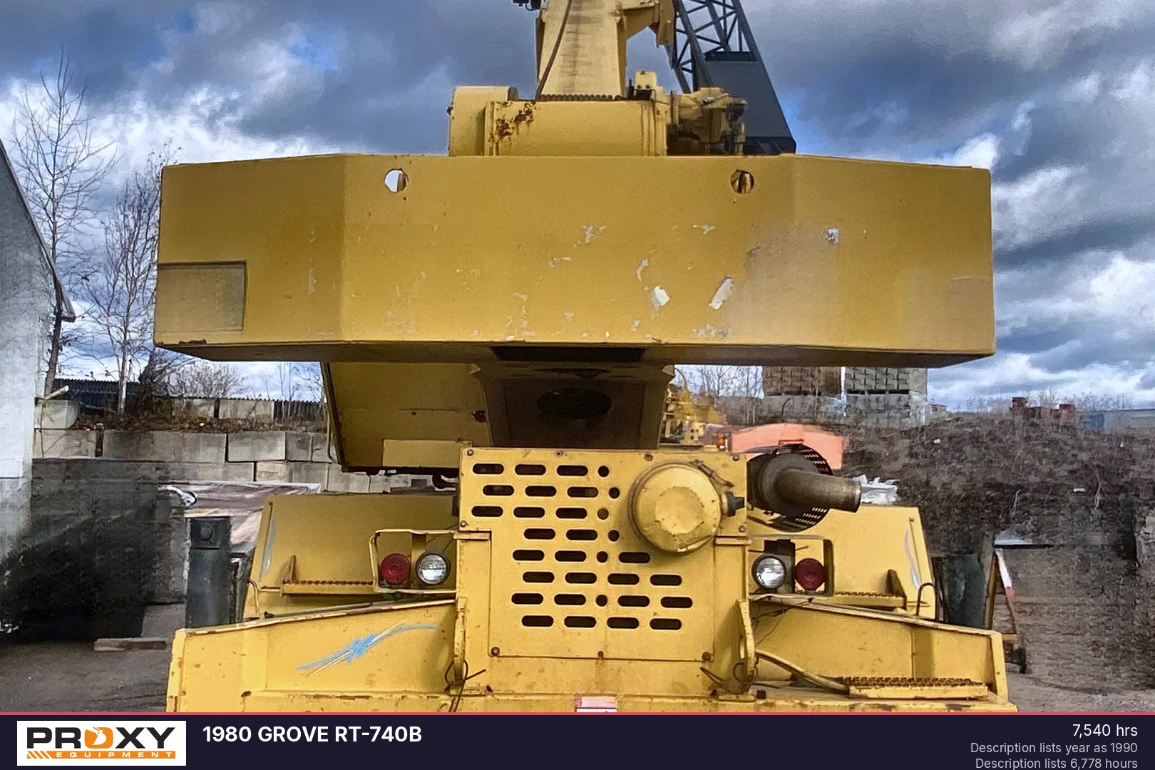 1980 GROVE RT-740B - view 3 of 25