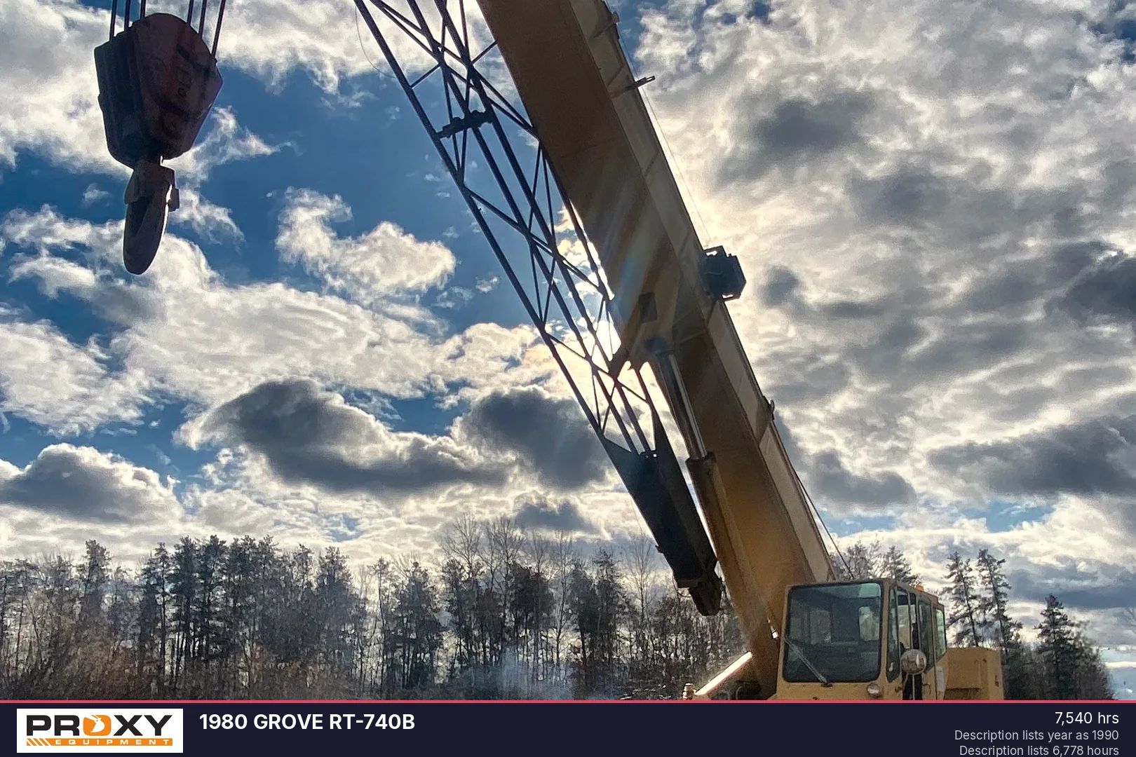 1980 GROVE RT-740B - view 4 of 25