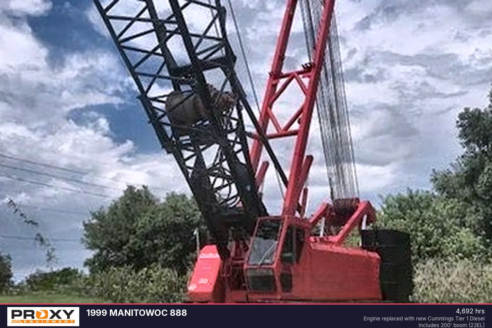 1999 MANITOWOC 888 - view 1 of 20