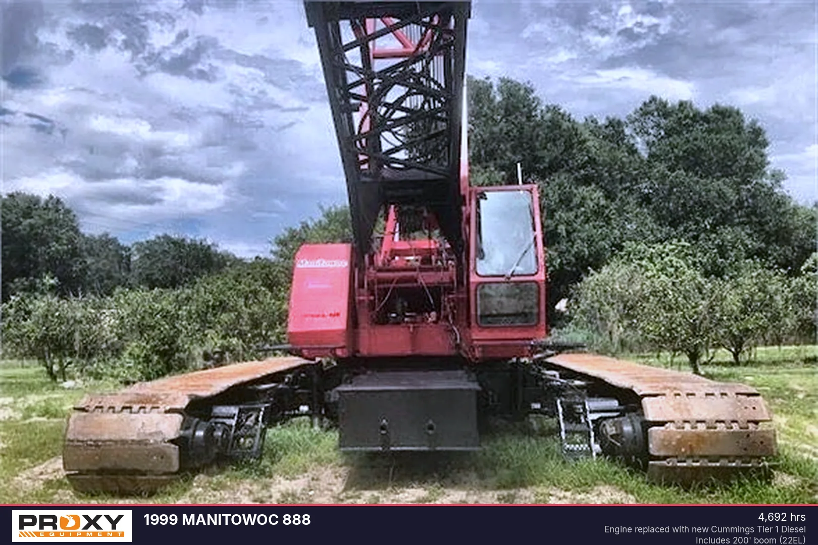 1999 MANITOWOC 888 - view 2 of 20