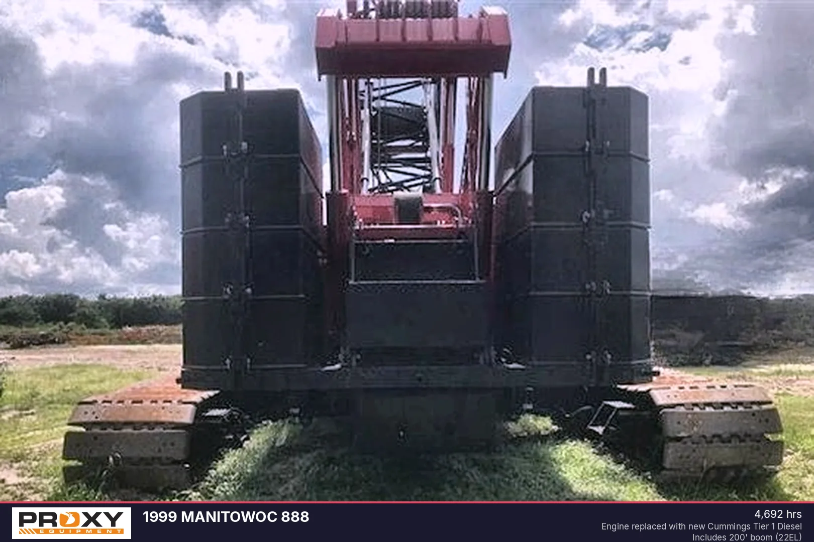 1999 MANITOWOC 888 - view 3 of 20