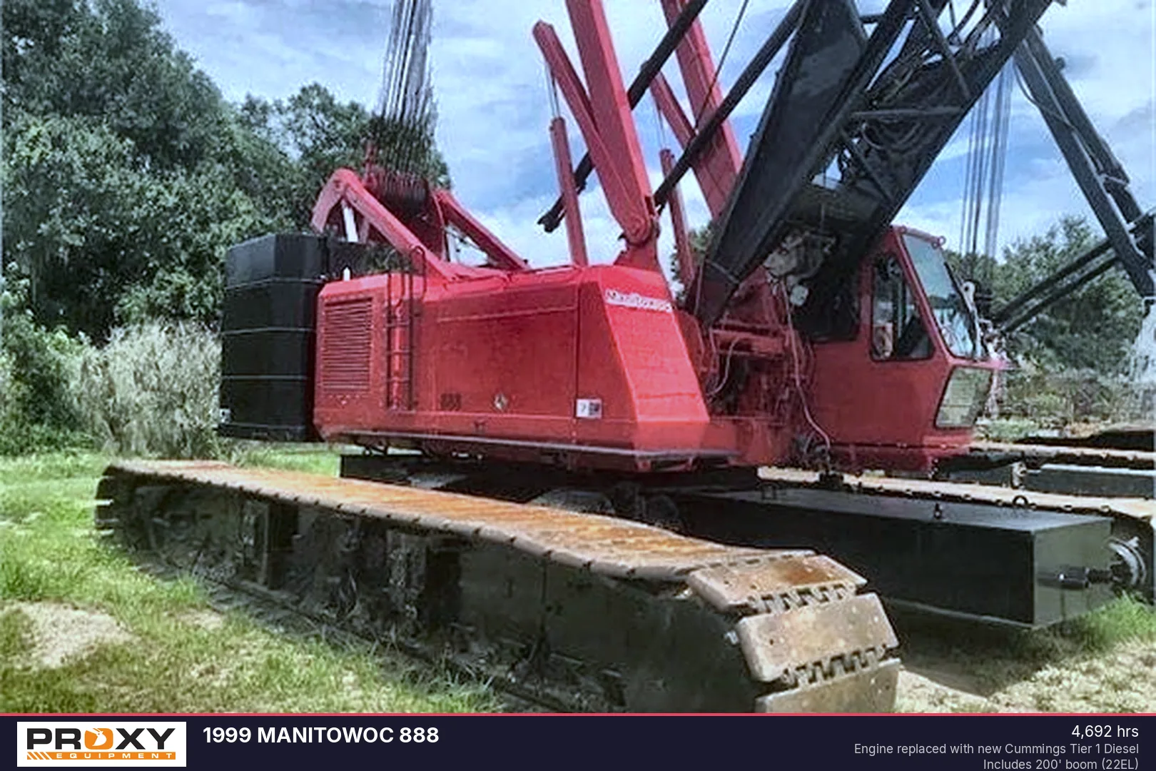 1999 MANITOWOC 888 - view 4 of 20