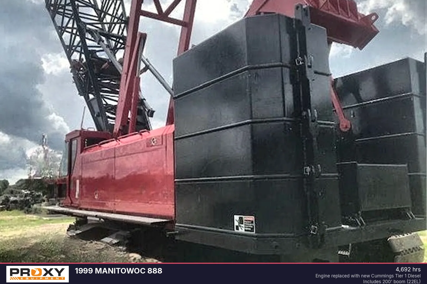 1999 MANITOWOC 888 - view 5 of 20