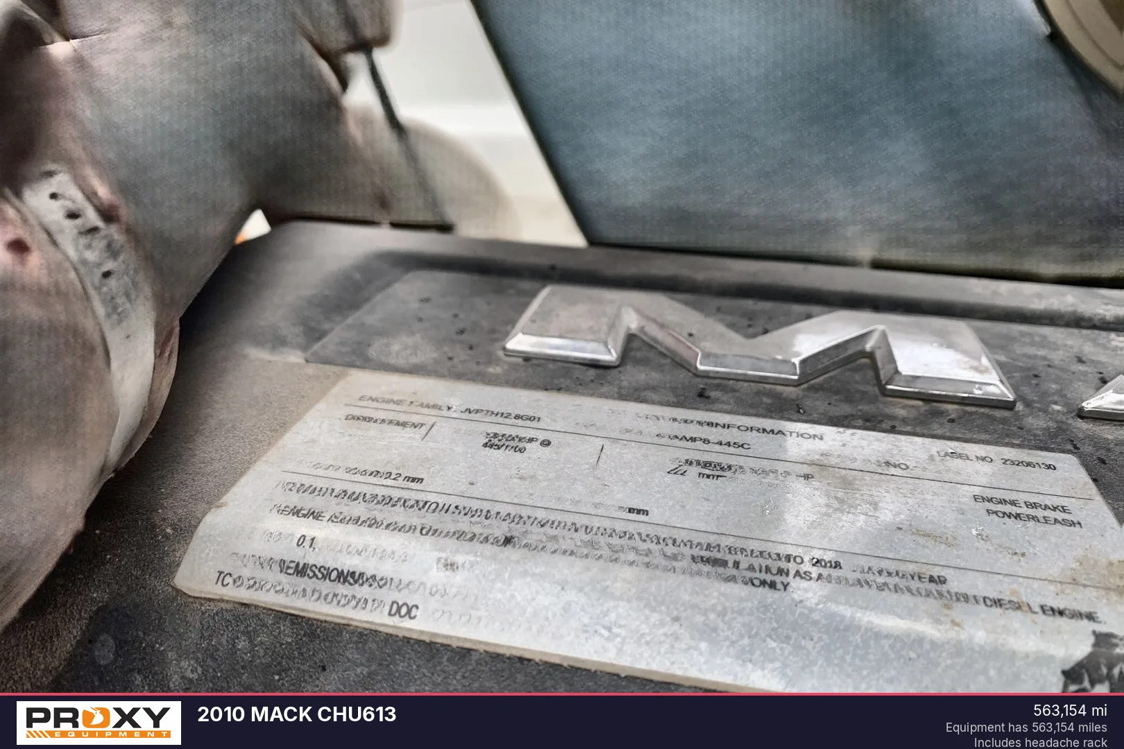 2010 MACK CHU613 - view 3 of 18