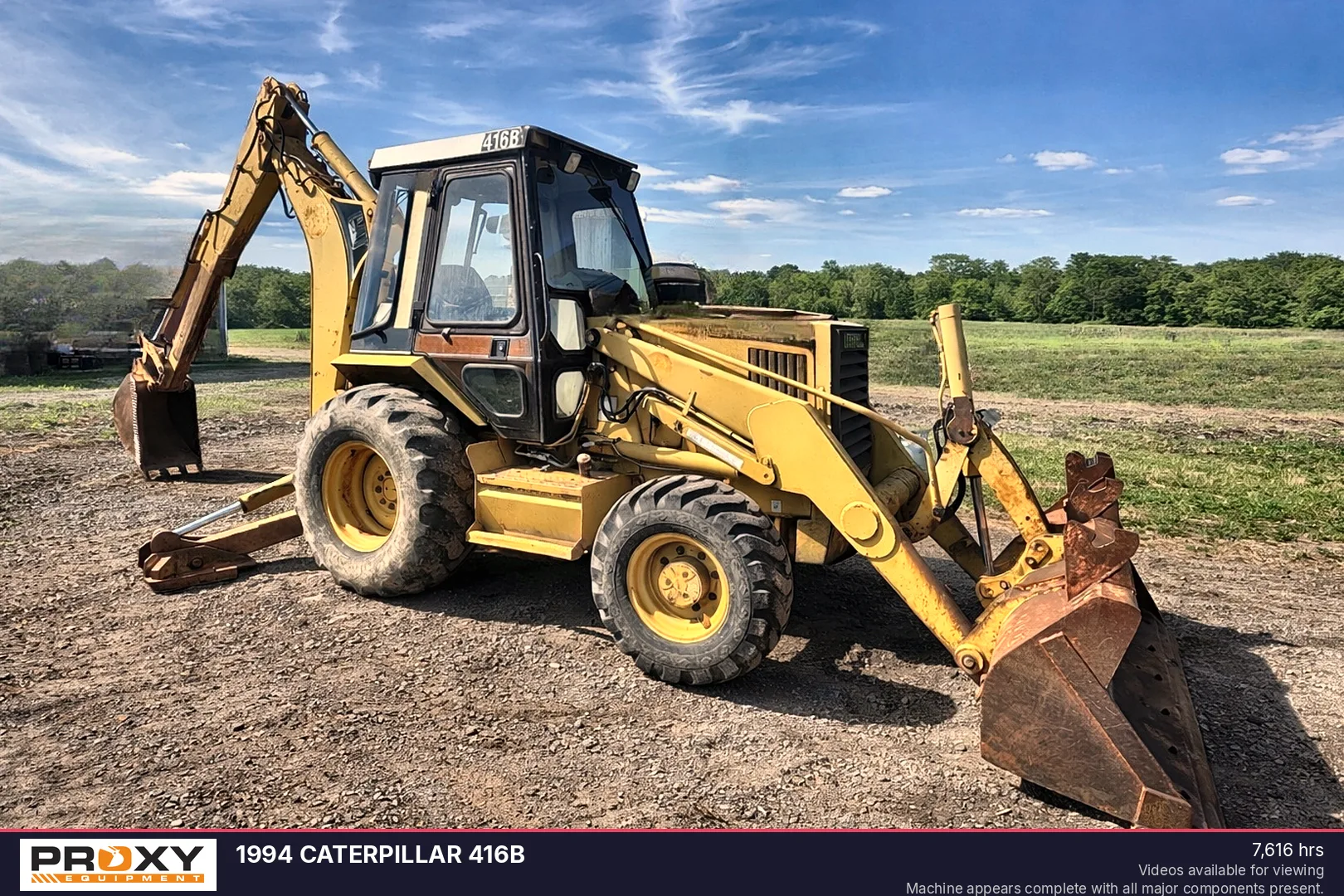 1994 CATERPILLAR 416B - view 1 of 43