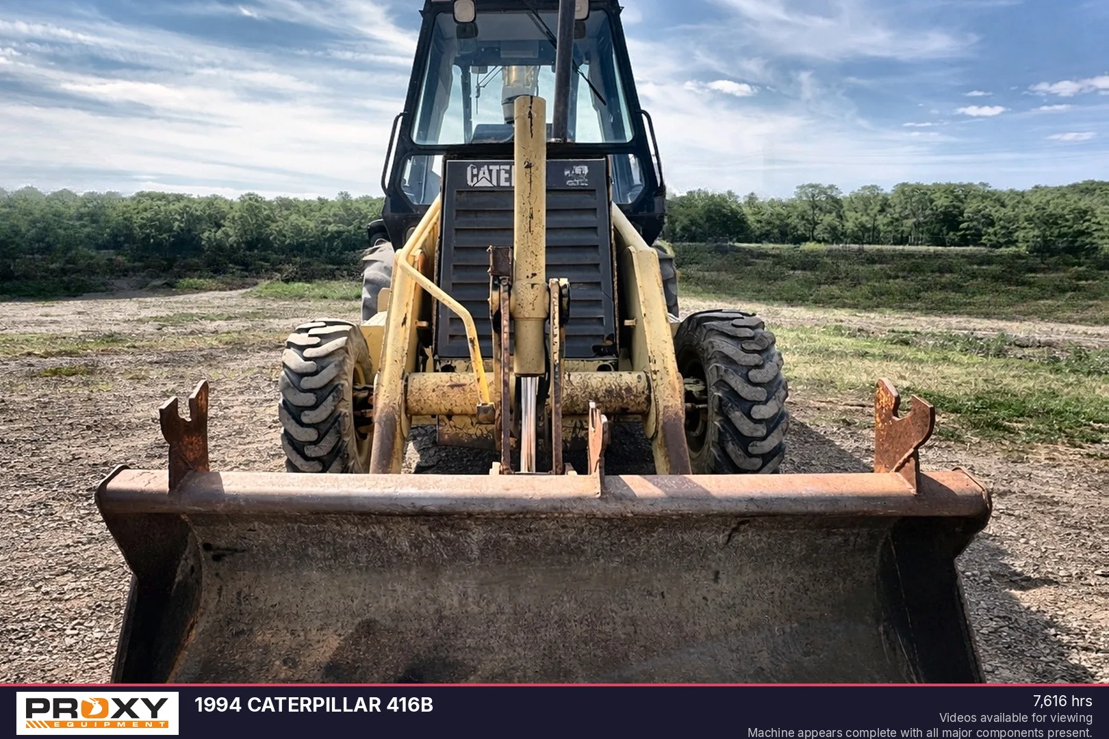 1994 CATERPILLAR 416B - view 4 of 43