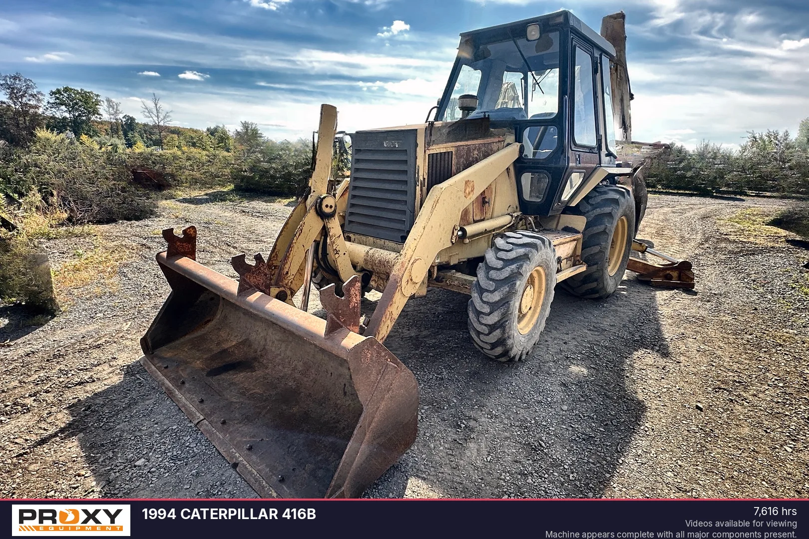 1994 CATERPILLAR 416B - view 5 of 43