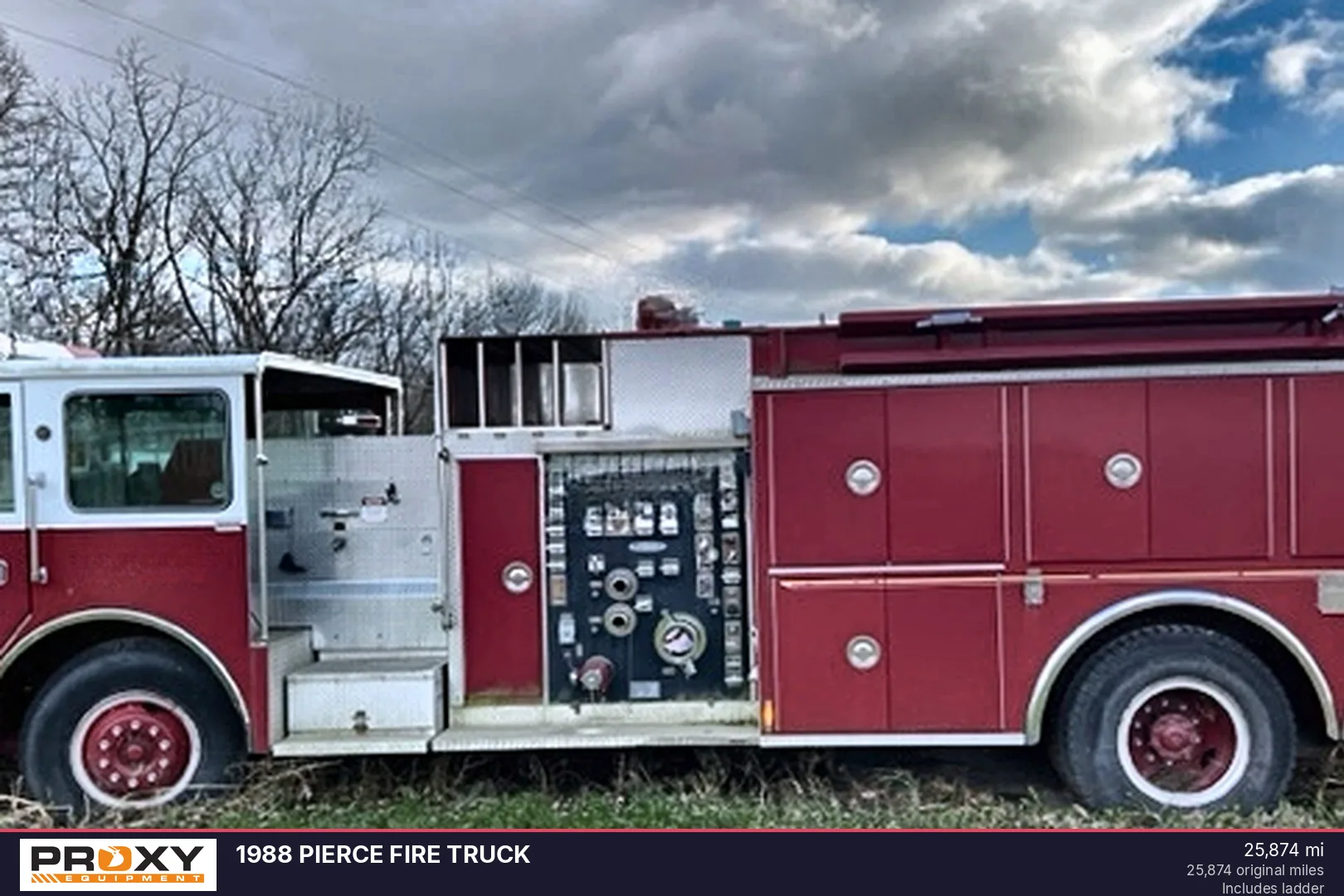 1988 PIERCE FIRE TRUCK - view 2 of 24