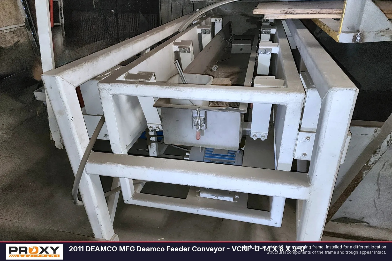 2011 DEAMCO MFG Deamco Feeder Conveyor - VCNF-U-14 X 8 X 9-0 - view 1 of 13