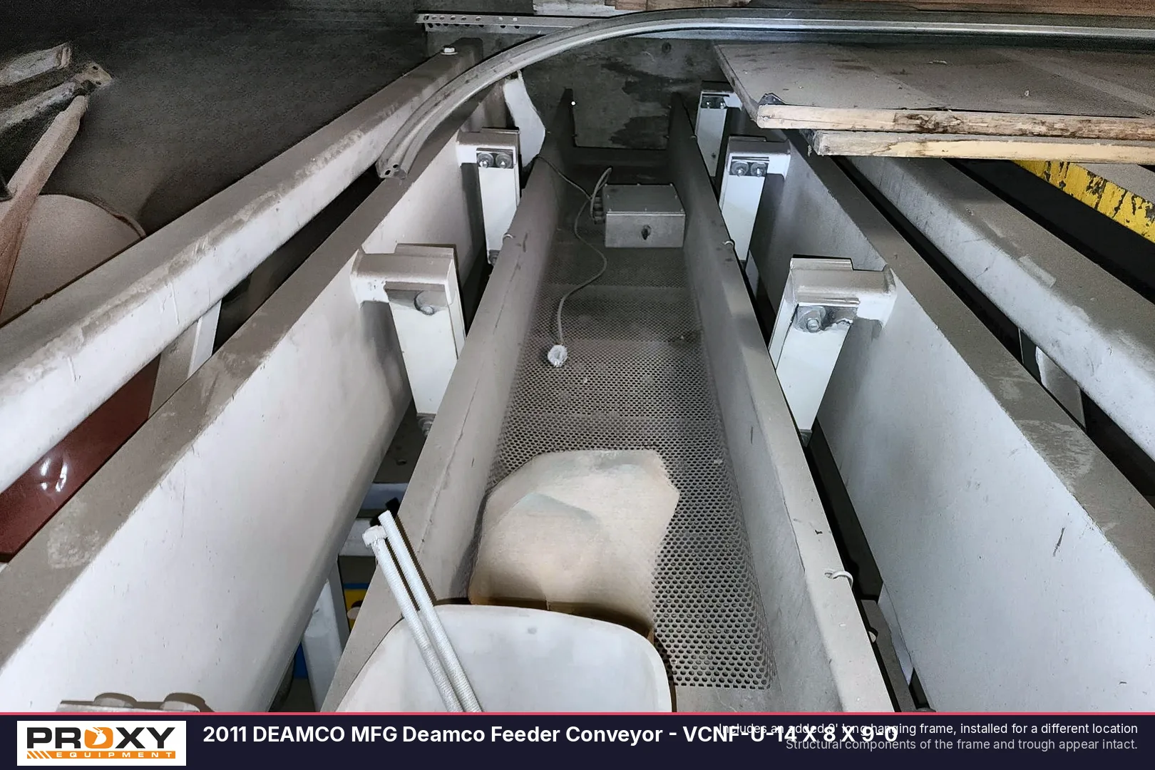 2011 DEAMCO MFG Deamco Feeder Conveyor - VCNF-U-14 X 8 X 9-0 - view 2 of 13