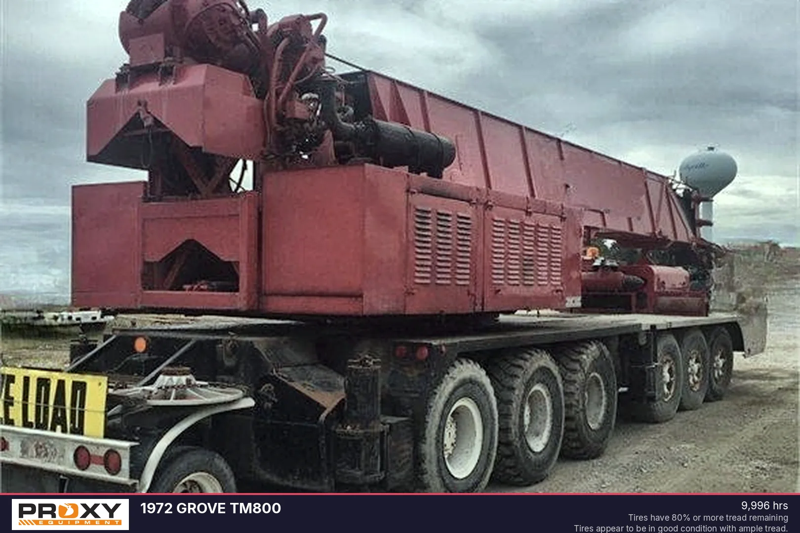 1972 GROVE TM800 - view 1 of 15