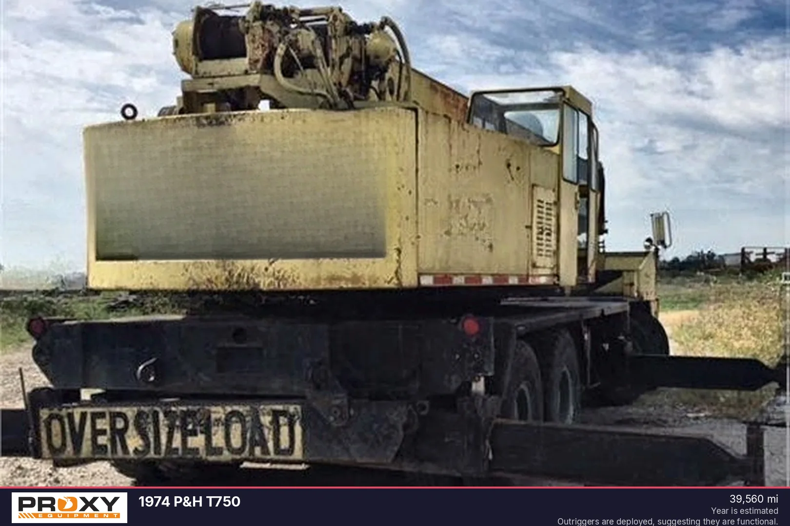 1974 P & H T750 - view 4 of 19