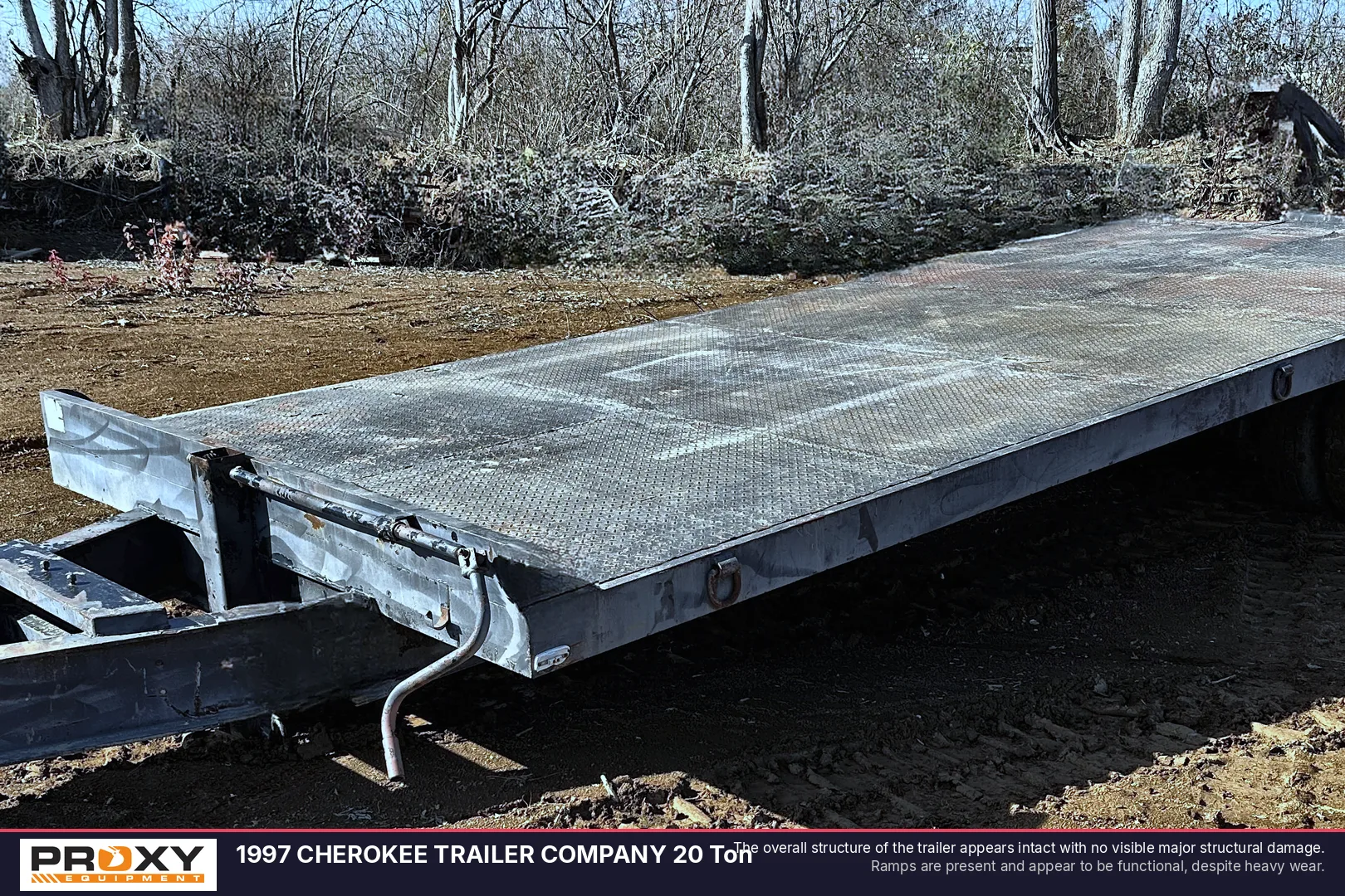 1997 CHEROKEE TRAILER COMPANY 20 Ton - view 1 of 27