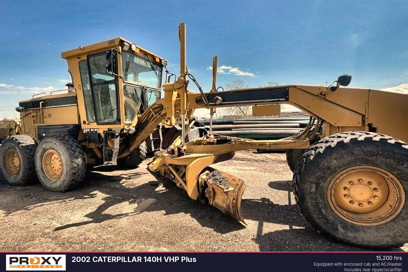 2002 CATERPILLAR 140H VHP Plus - view 1 of 11