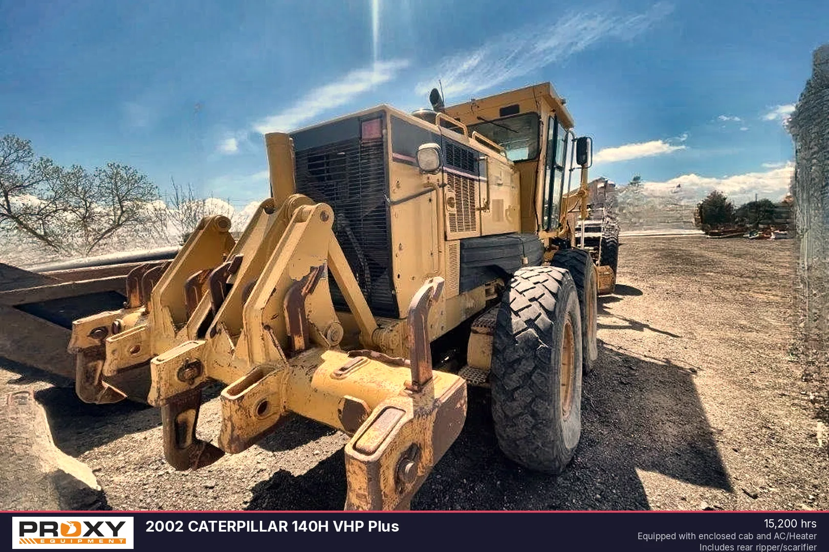 2002 CATERPILLAR 140H VHP Plus - view 5 of 11