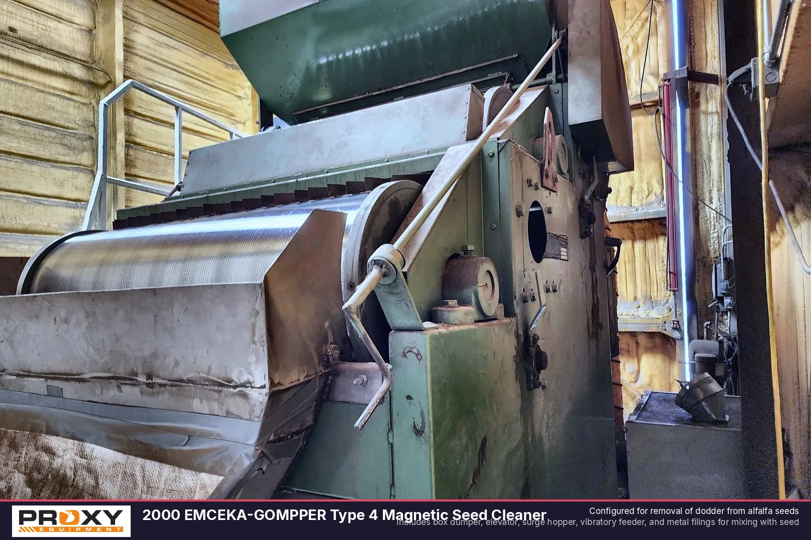 2000 EMCEKA-GOMPPER Type 4 Magnetic Seed Cleaner - view 1 of 21