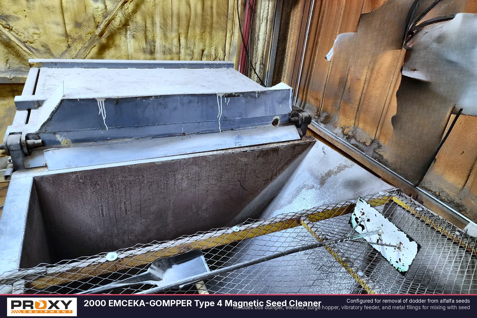 2000 EMCEKA-GOMPPER Type 4 Magnetic Seed Cleaner - view 3 of 21