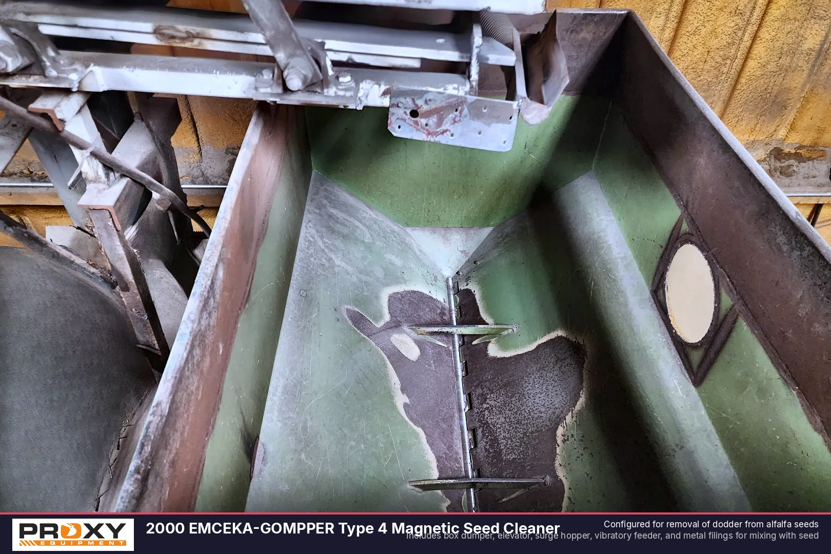 2000 EMCEKA-GOMPPER Type 4 Magnetic Seed Cleaner - view 5 of 21