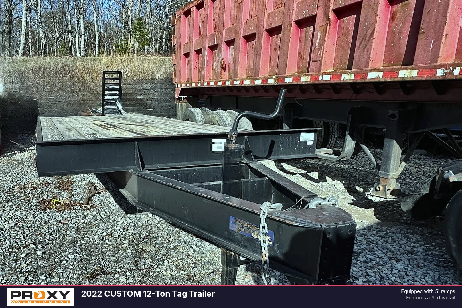 2022 Stephan L. Green LLC 12-Ton Tag Trailer - view 2 of 20