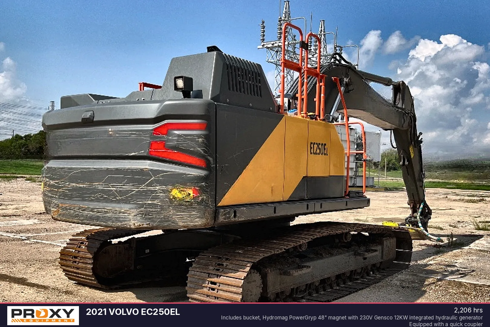 2021 VOLVO EC250EL - view 4 of 10