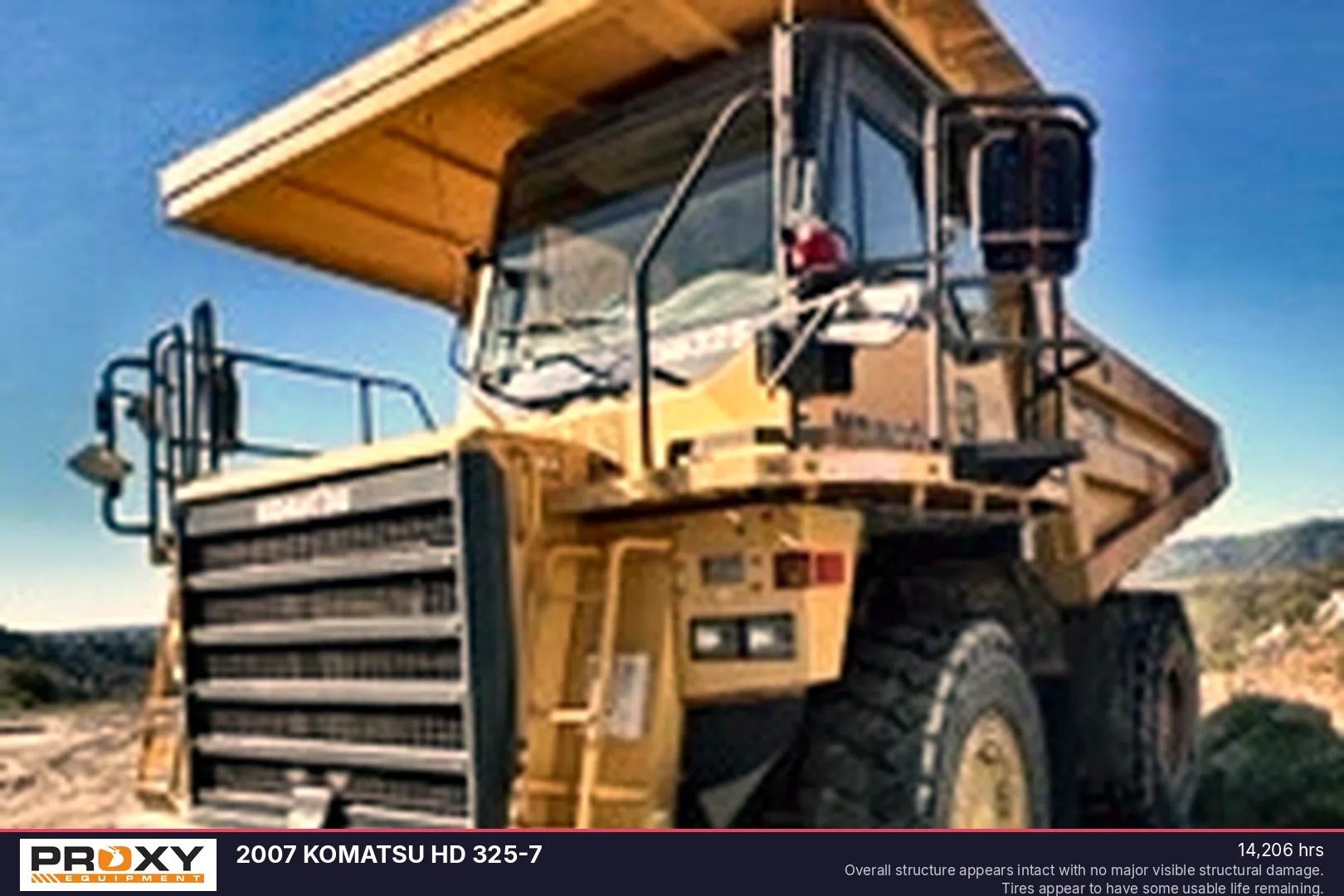 2007 KOMATSU HD 325-7 - view 1 of 22