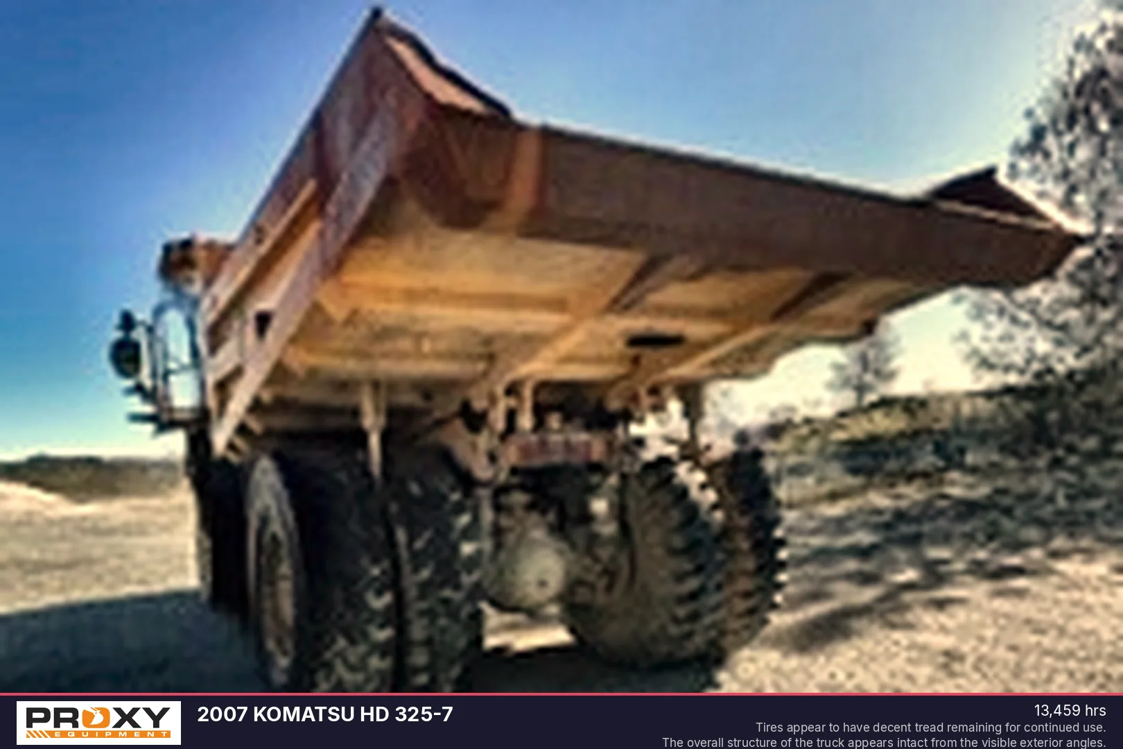 2007 KOMATSU HD 325-7 - view 2 of 23