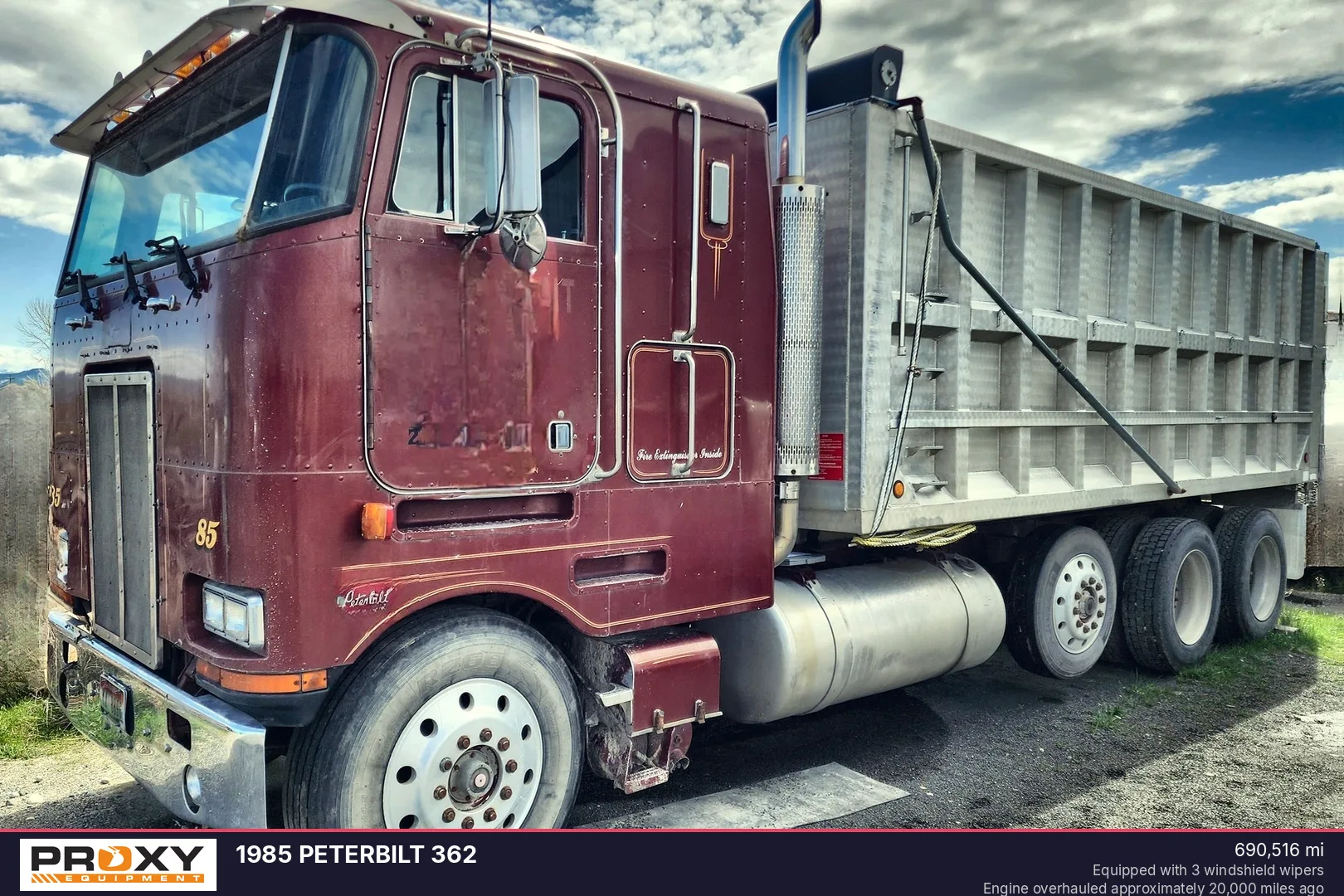 1985 PETERBILT 362 - view 1 of 51