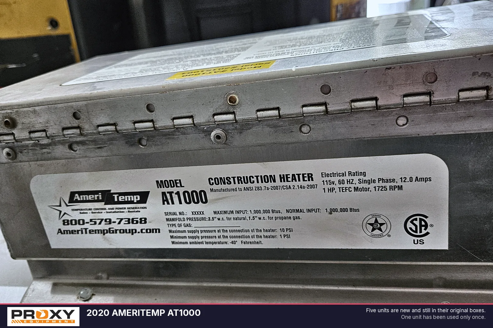 2020 AMERITEMP AT1000 - view 3 of 6