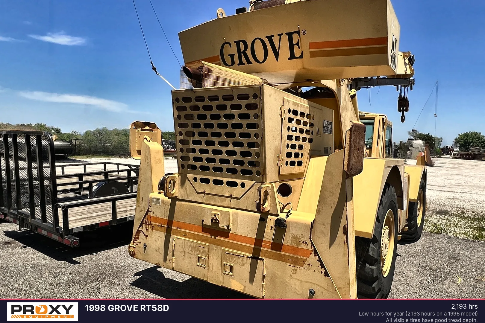 1998 GROVE RT58D - view 3 of 35