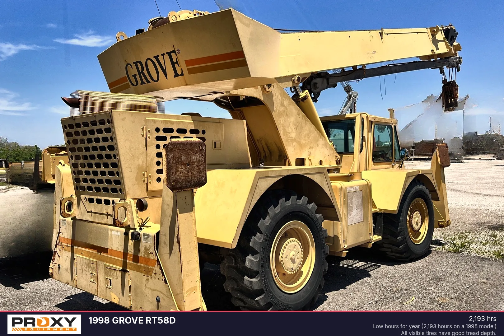 1998 GROVE RT58D - view 4 of 35