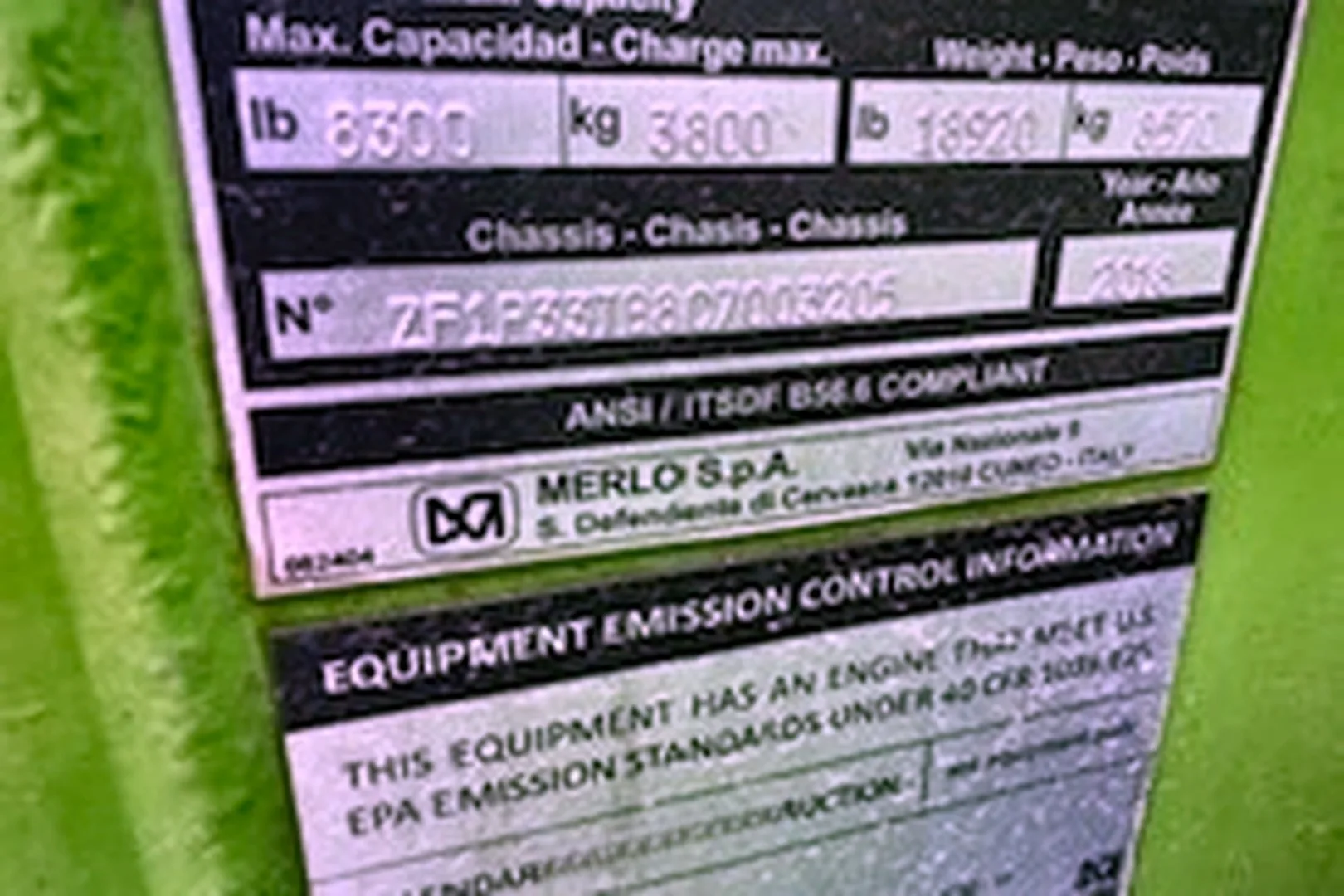 2018 MERLO P38.13US - view 15 of 20