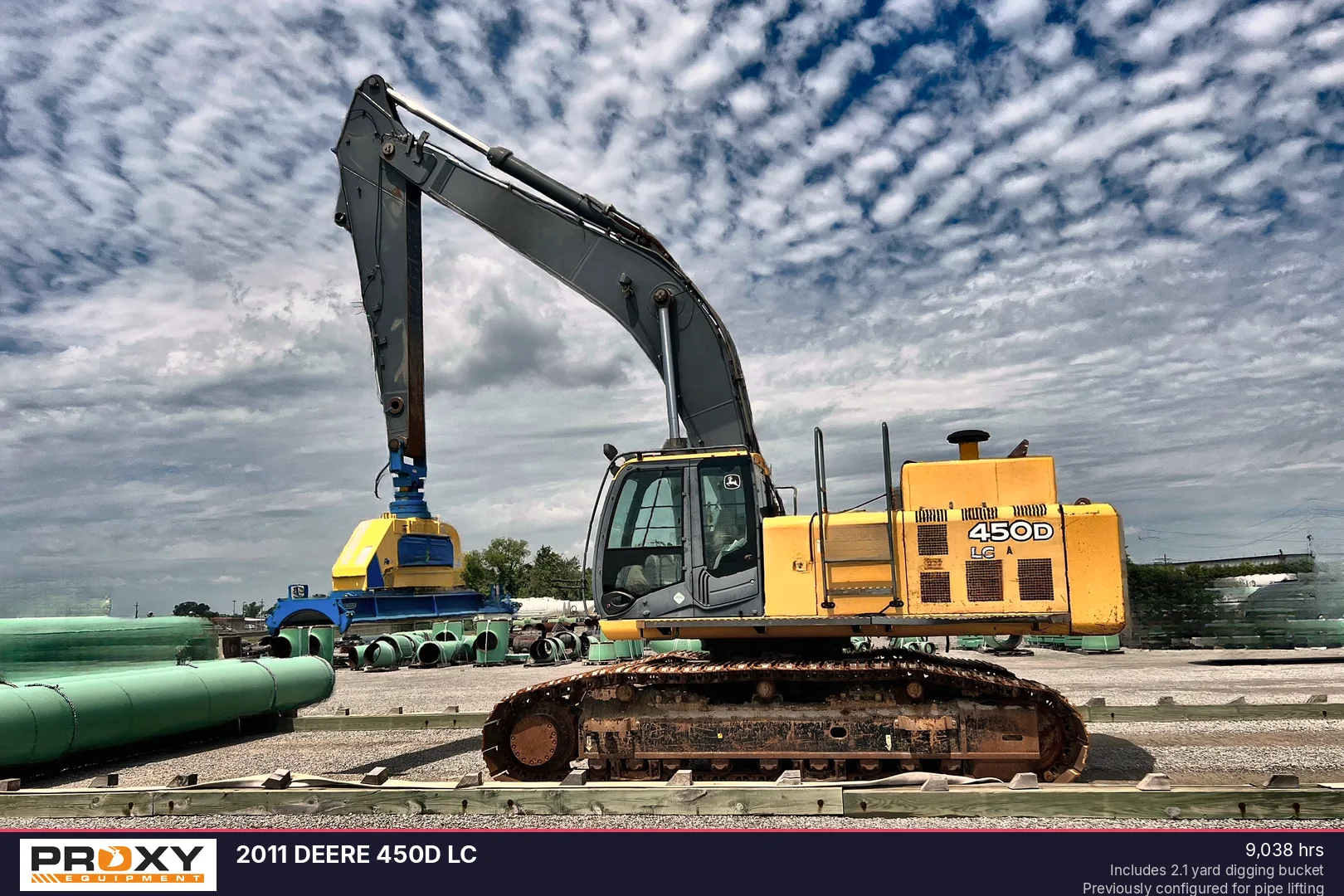 2011 DEERE 450D LC - view 2 of 48