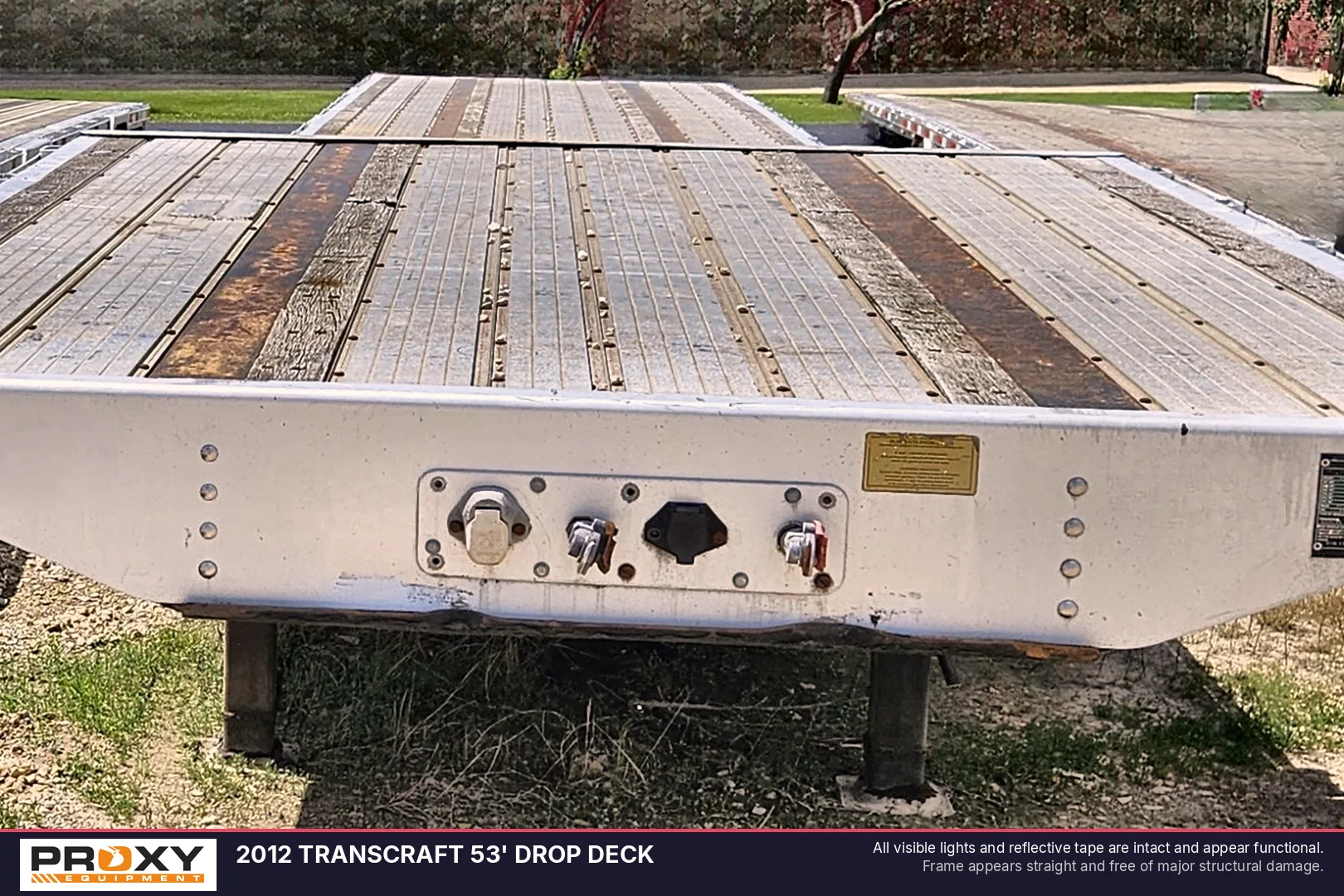 2012 TRANSCRAFT 53' DROP DECK - view 1 of 13