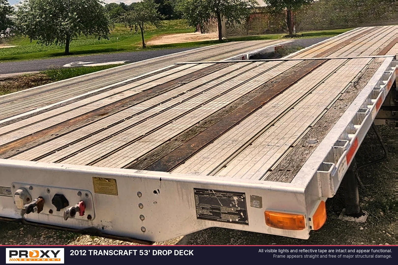 2012 TRANSCRAFT 53' DROP DECK - view 2 of 13