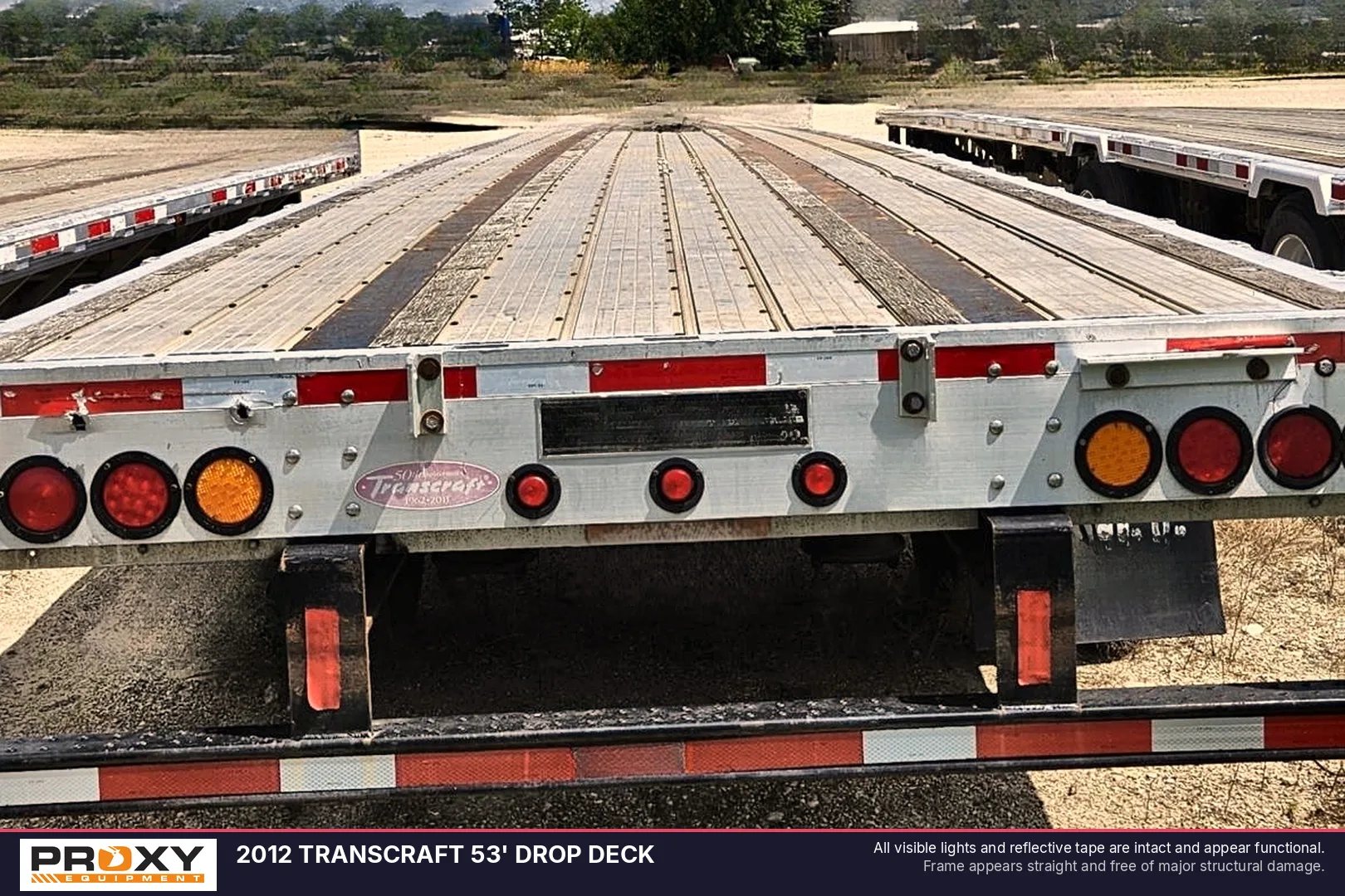 2012 TRANSCRAFT 53' DROP DECK - view 3 of 13