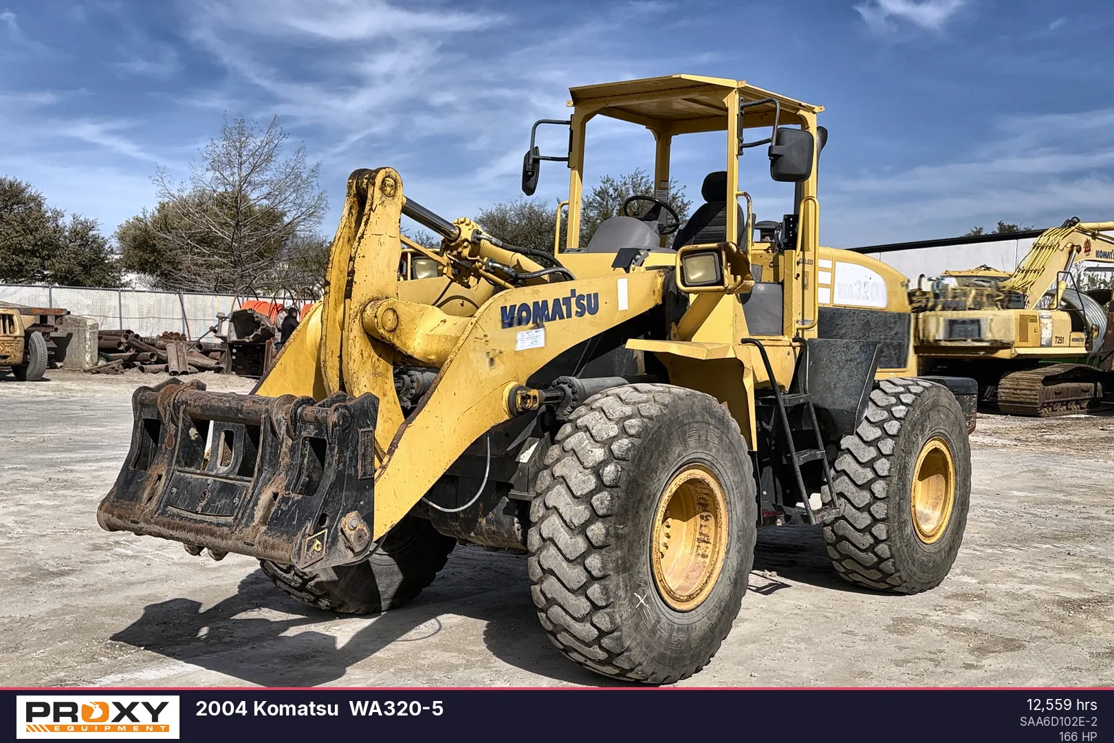 2004 Komatsu WA320-5