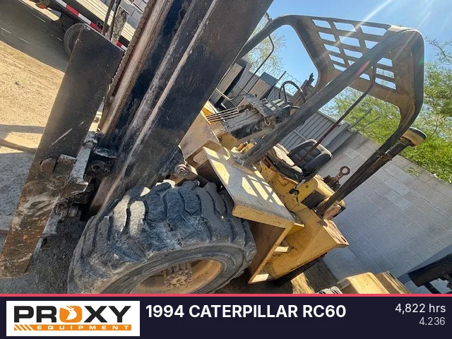1994 Caterpillar RC60: Reliable Rough Terrain Lifting Power